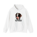 Funny Pointer Dog No Thoughts Graphic mriov5l3vfr - Adult Pullover Hoodie