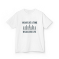14 Days At A Time Wildland Fire Crew Tee msh1a066tak - Adult T-Shirt