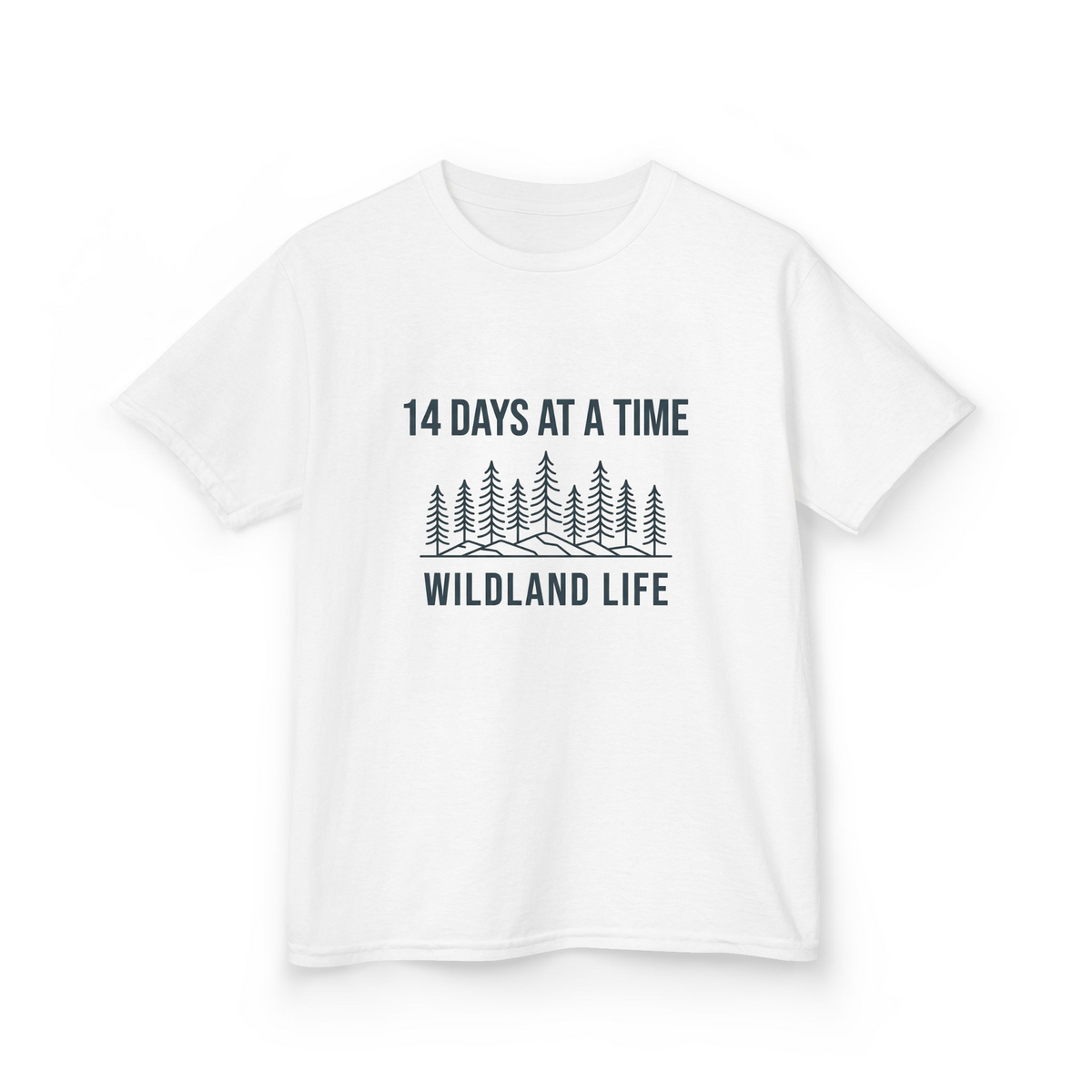 14 Days At A Time Wildland Fire Crew Tee msh1a066tak - Adult T-Shirt