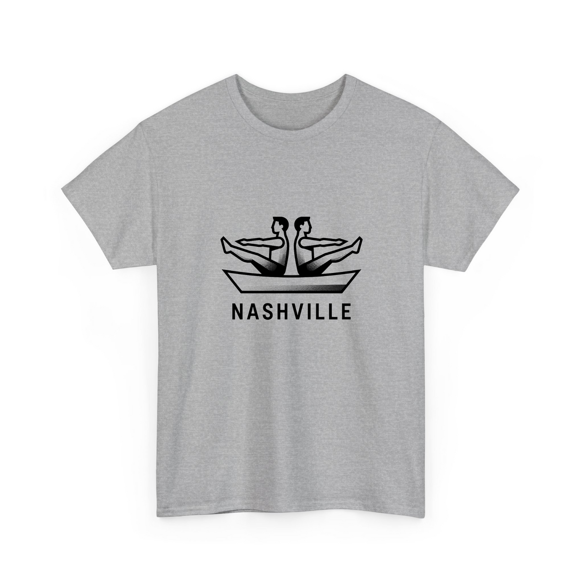 Minimalist Nashville River Boat Icon Tee mtp13h55zlw - Adult T-Shirt