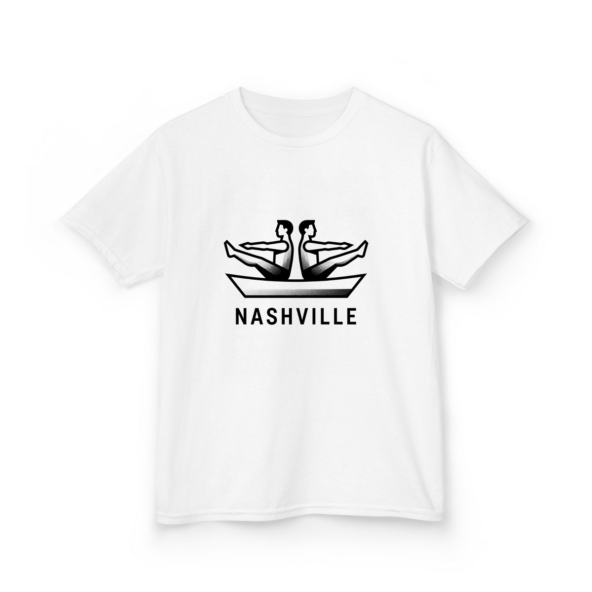Minimalist Nashville River Boat Icon Tee mtp13h55zlw - Adult T-Shirt