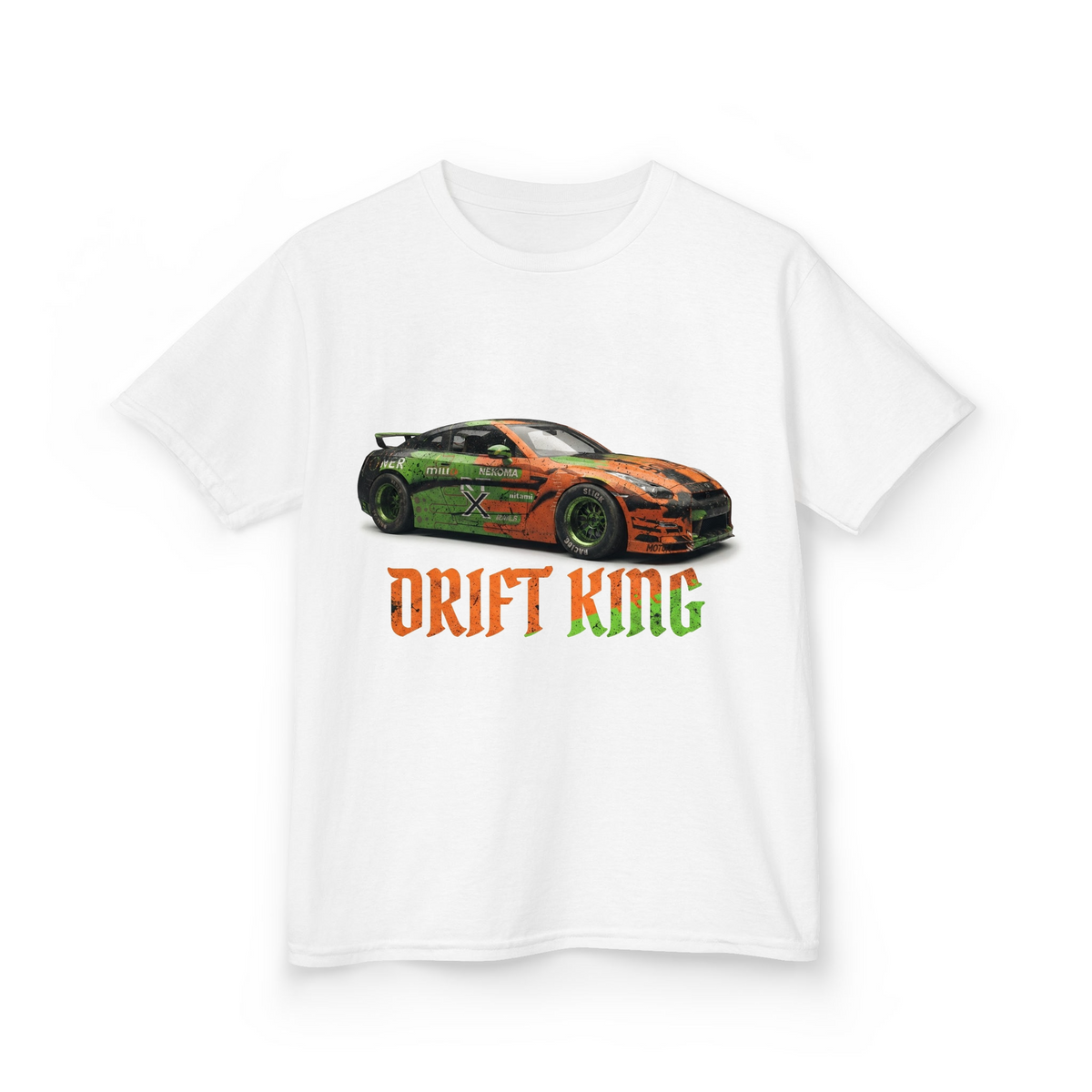 Street Drift Modified Racing Coupe Graphic mrqm2ei43b1 - Adult T-Shirt