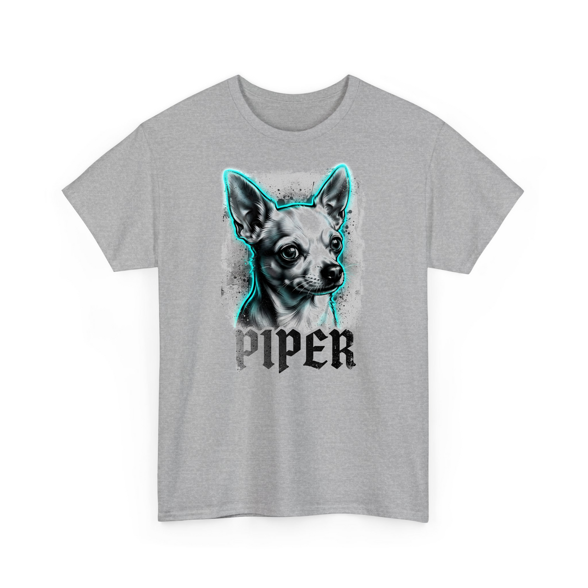 Piper Urban Chic Chihuahua Streetwear Design mrgvtvpwhc6 - Adult T-Shirt